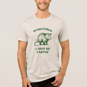 Camiseta Piada de Flatulência de Gambá - Às Vezes Eu Só Est