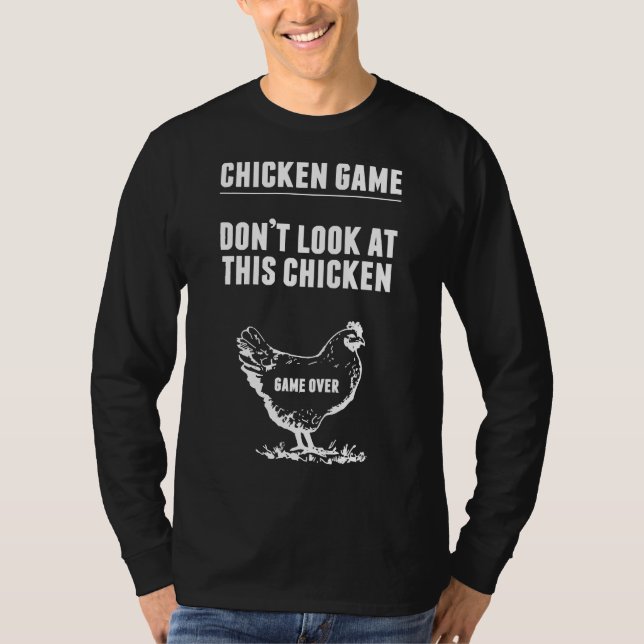 Camiseta Piada de frango do jogo (Frente)