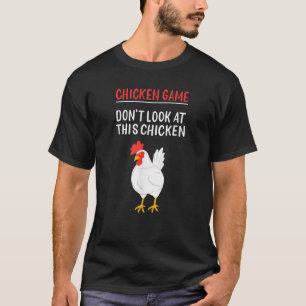 Camiseta Piada de frango Pai Memória Engraçada Fazenda de a