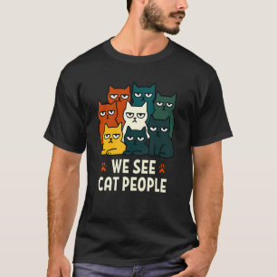 Camiseta Piada de Gato Engraçado Humor Para Homens Mulheres