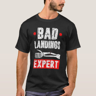 Camiseta Piada de Gesso de Braço Quebrado Atterrissagens Ru