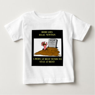 Camiseta piada de Isaac Newton