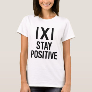 Camiseta Piada de Matemática Divertida Dito de Humor Positi