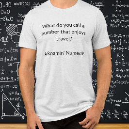 Camiseta Piada de Matemática Humor Matemática Piada Present