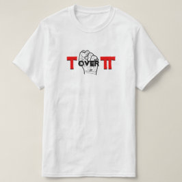 Camiseta Piada de matemática Tau e Pi