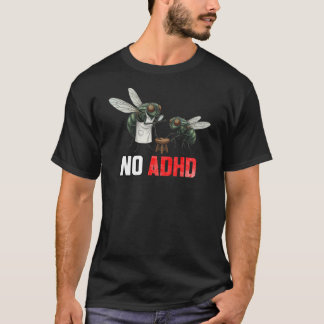 Camiseta Piada de Mosca Engraçada SEM TDAH - Neurodiversida