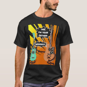 Camiseta Piada de Música Masculina Dia dos Pais Para Guitar