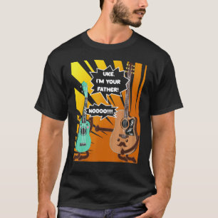 Camiseta Piada de Músico Dia dos Pais Guitarrista Tocador d