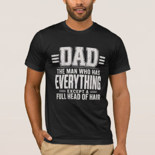 Camiseta Piada de Pai Careca Engraçada