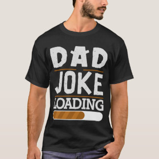 Camiseta Piada de Pai Carregando Presente Divertido do Dia 