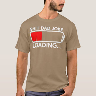Camiseta Piada de pai carregando retro dos anos 80
