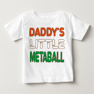 Camiseta Piada De Pai Italiano Engraçado Com Meatball Peque