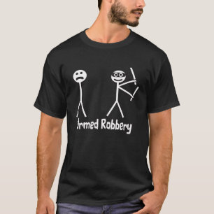 Camiseta Piada de Papai sobre Roubo à Mão Armada