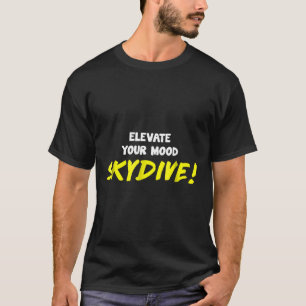 Camiseta Piada de paraquedismo engraçada e motivacional