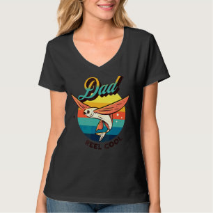 Camiseta Piada de pesca do Dia de os pais de Pai Legal da E
