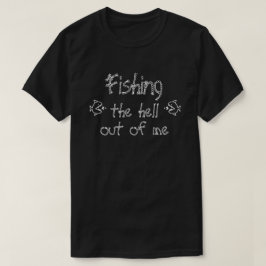 Camiseta Piada de Pesca Engraçada para Pescadores