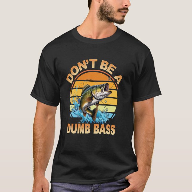 Camiseta Piada de Pesca Não Seja Burro Rato de Fun (Frente)