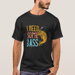 Camiseta Piada de Pesca Preciso de Alguns Pescadores de Rob