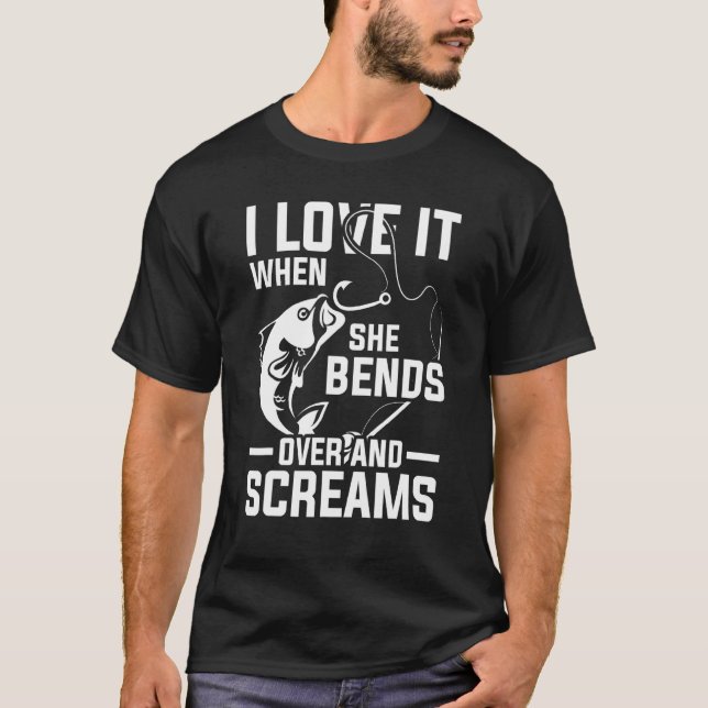 Camiseta Piada de Pescador de Pesca Hobby Pesca (Frente)
