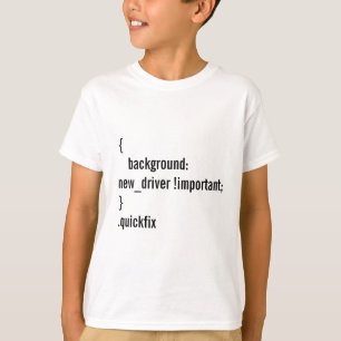 Camiseta Piada de programação para novos motoristas