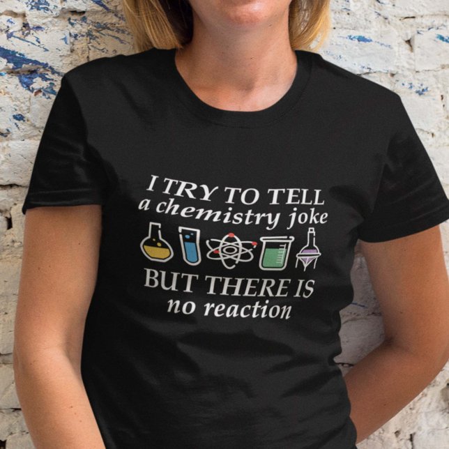 Camiseta Piada de química (Criador carregado)