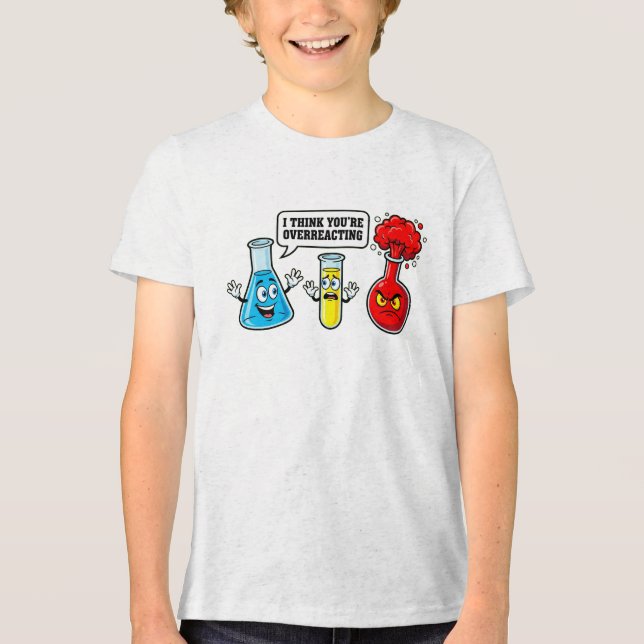 Camiseta Piada de Química Científica Engraçada (Frente)