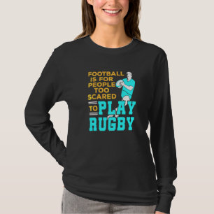 Camiseta Piada De Rugby Dizendo Para O Entusiasta Do Ventil