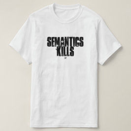 Camiseta Piada de semântica (Semântica mata)