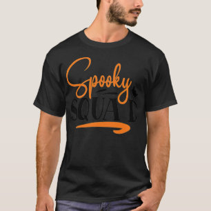 Camiseta Piada de seta Legal do Dia das Bruxas à Esquadra S