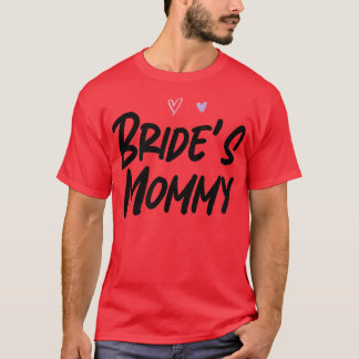Camiseta Piada de Slogan Gráfico Engraçado da Mamãe de Noiv