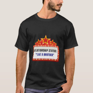 Camiseta Piada De Status De Namorando Engraçado Presente Co