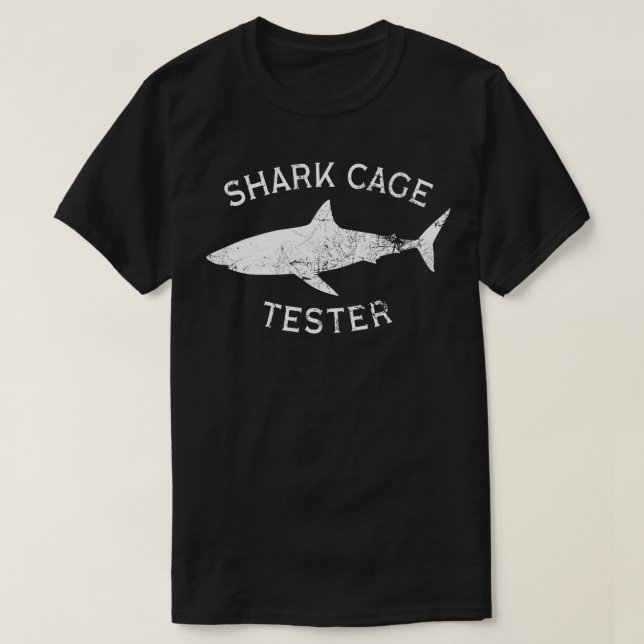 Camiseta Piada de Testador de Gaiola da Perna Engraçada (Frente do Design)