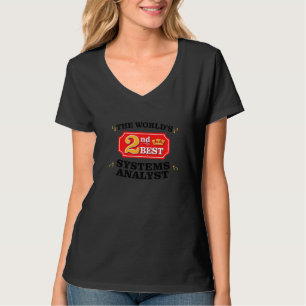 Camiseta Piada de Trabalho de Apreciação de Analistas de Si