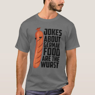 Camiseta Piada de Wurst Alemão legal   Engraçado Ventilador