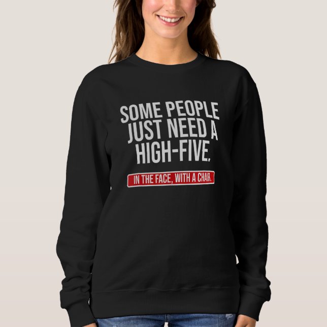 Camiseta Piada Dizendo Que Algumas Pessoas Precisam De Cinc (Frente)