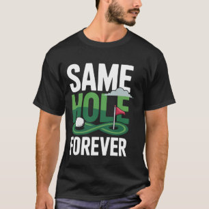 Camiseta Piada do Anel de Bola de Golfe para Evento de Amig