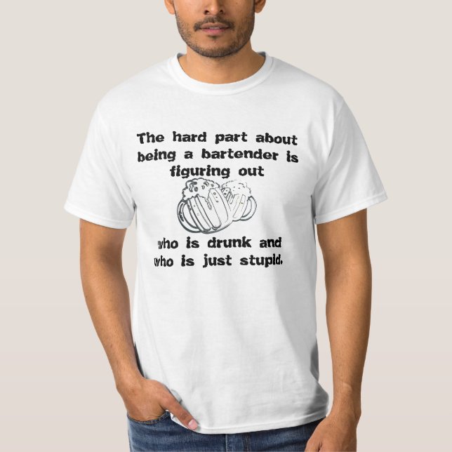 Camiseta Piada do barman (Frente)