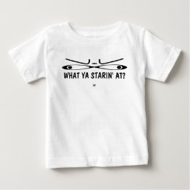 Camiseta Piada do bebê olhando