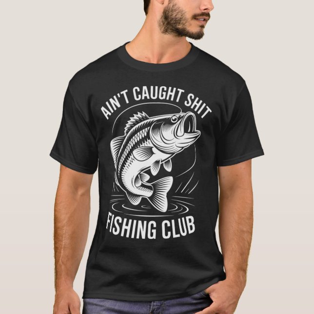 Camiseta Piada do Dia dos Pais Pescando (Frente)