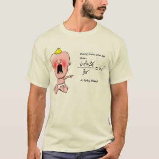 Camiseta Piada do erro da matemática