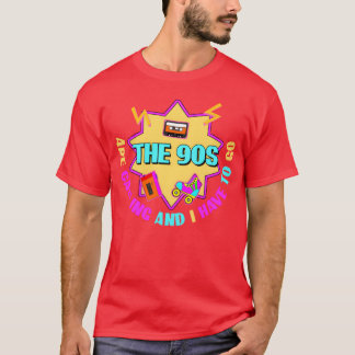 Camiseta Piada dos anos 90 Presente Retro Disco 1990