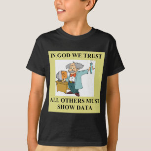 Camiseta piada engraçada da ciência