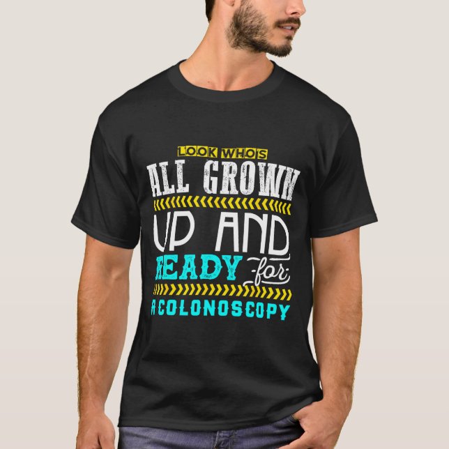 Camiseta Piada engraçada de colonoscopia Humor médico Check (Frente)
