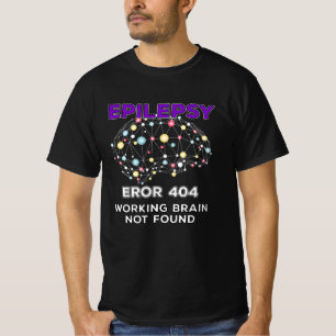 Camiseta Piada Engraçada de Epilepsia