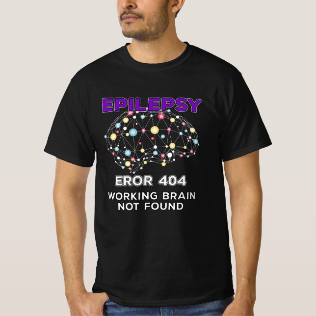 Camiseta Piada Engraçada de Epilepsia (Frente)
