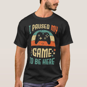 Camiseta Piada Engraçada De Humor De Jogadores De Vídeo Eu