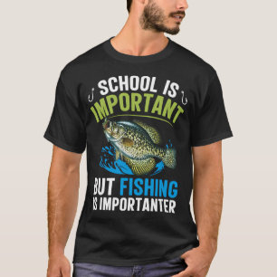 Camiseta Piada engraçada de pesca de Crappie