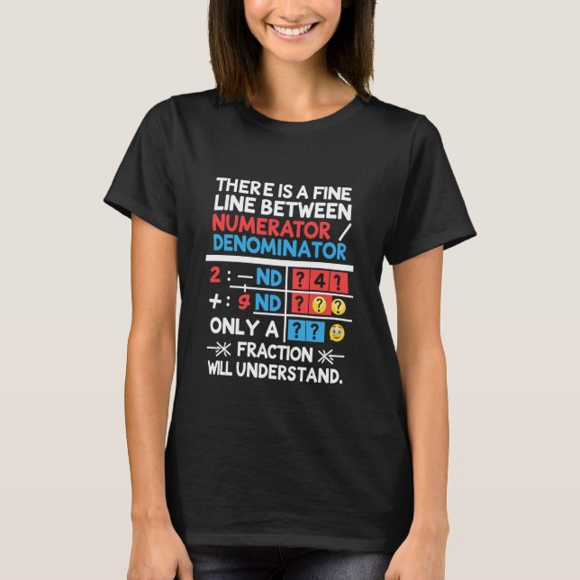Camiseta Piada engraçada de professor de matemática Numerad (Frente)