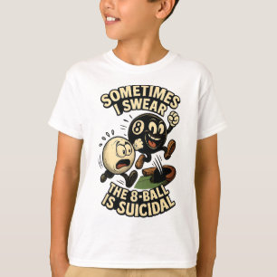 Camiseta Piada engraçada do jogador de Piscina Oferta Suici