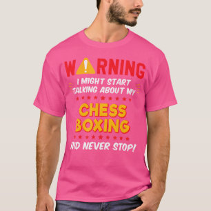 Camiseta Piada Engraçada do Xadrez Boxer